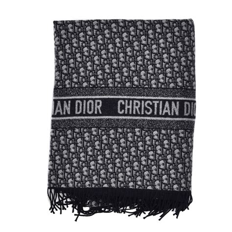 dior cashmere throw blanket.